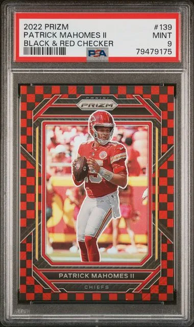 2022 Panini Prizm Patrick Mahomes II Gold Prizm #139 card image