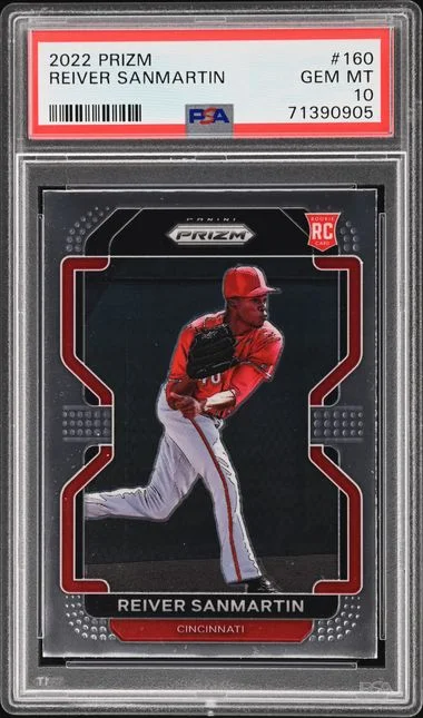 2022 Panini Prizm Reiver Sanmartin #160 card image