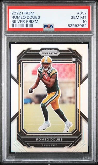 2022 Panini Prizm Romeo Doubs Autograph #337 card image