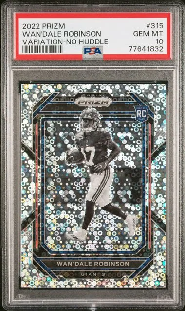 2022 Panini Prizm Wan'Dale Robinson Variation-No Huddle #315 card image