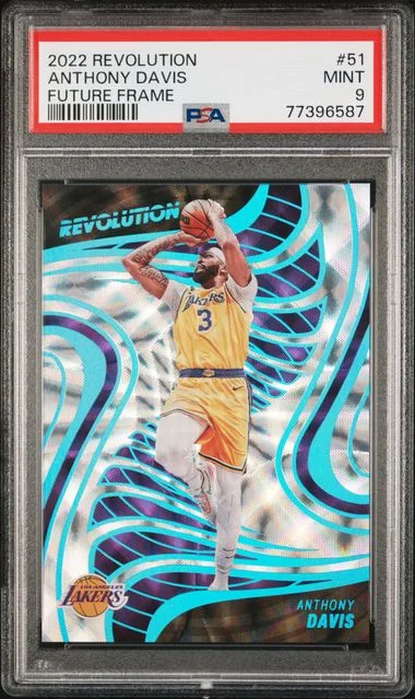2022 Panini Revolution Anthony Davis Future Frame #51 card image