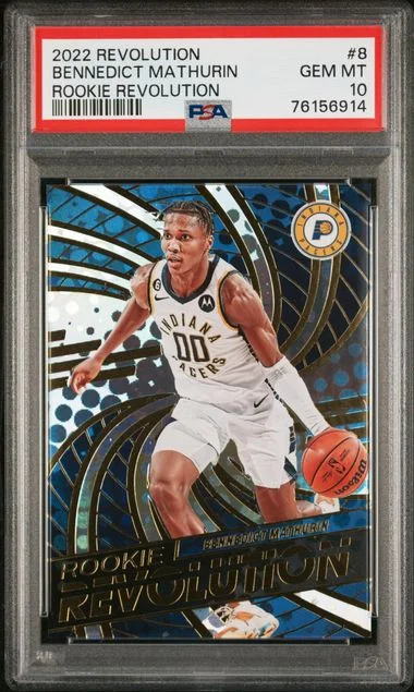 2022 Panini Revolution Bennedict Mathurin Revolution #8 card image