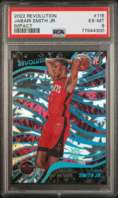 2022 Panini Revolution Jabari Smith Jr. #115 card image