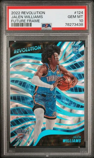 2022 Panini Revolution Jalen Williams #124 card image