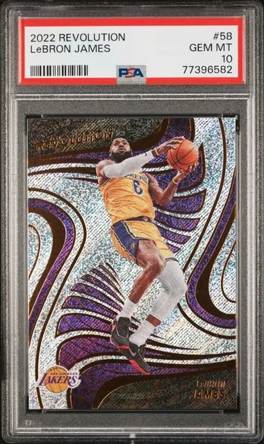 2022 Panini Revolution LeBron James #58 card image