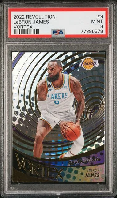 2022 Panini Revolution LeBron James Vortex #9 card image