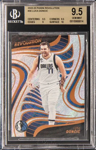 2022 Panini Revolution Luka Doncic #36 card image