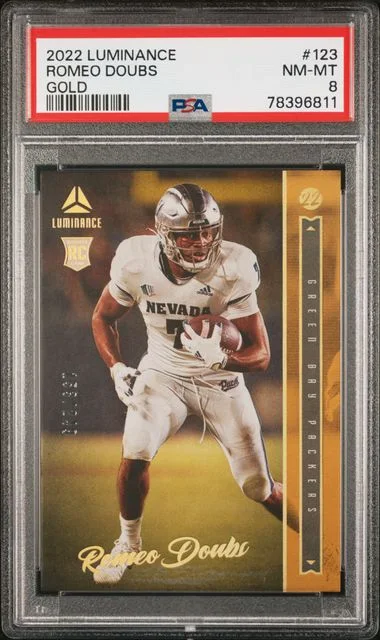 2022 Panini Romeo Doubs Luminance #123 card image