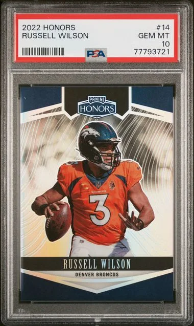 2022 Panini Russell Wilson Honors #14 card image
