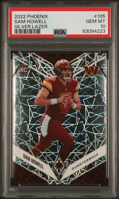 2022 Panini Sam Howell Phoenix Silver Lazer #105 card image
