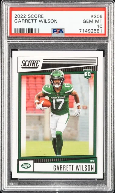 2022 Panini Score Garrett Wilson #306 card image