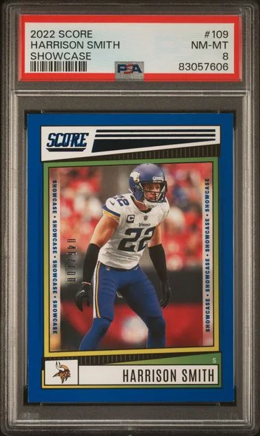2022 Panini Score Harrison Smith Showcase #109 card image