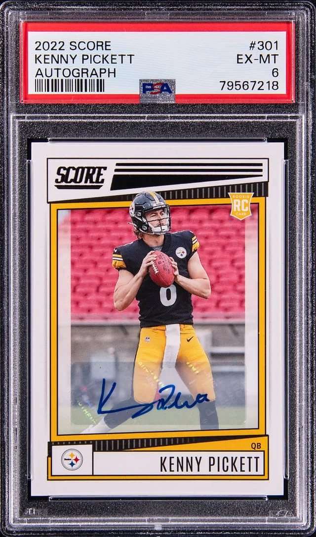 2022 Panini Score Kenny Pickett #301 card image