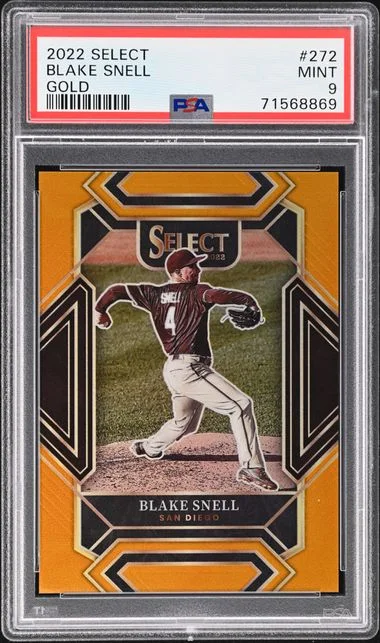 2022 Panini Select Blake Snell Gold #272 card image