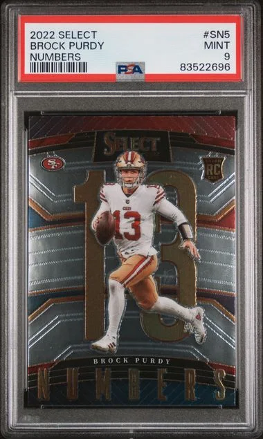 2022 Panini Select Brock Purdy Select Numbers #Sn5 card image