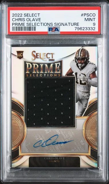 2022 Panini Select Chris Olave Prime Selections Signatures #PSCO card image