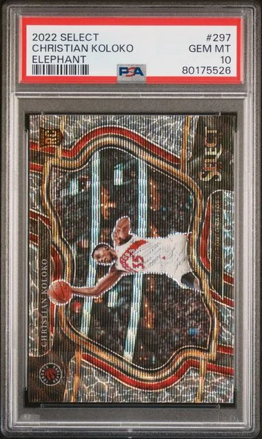2022 Panini Select Christian Koloko Elephant #297 card image