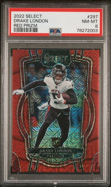 2022 Panini Select Drake London #297 card image