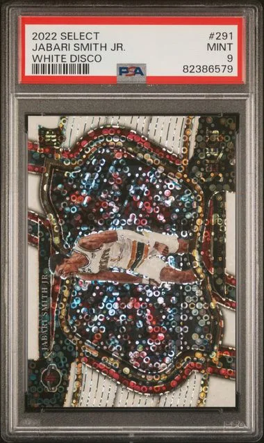 2022 Panini Select Jabari Smith Jr. White Disco #291 card image