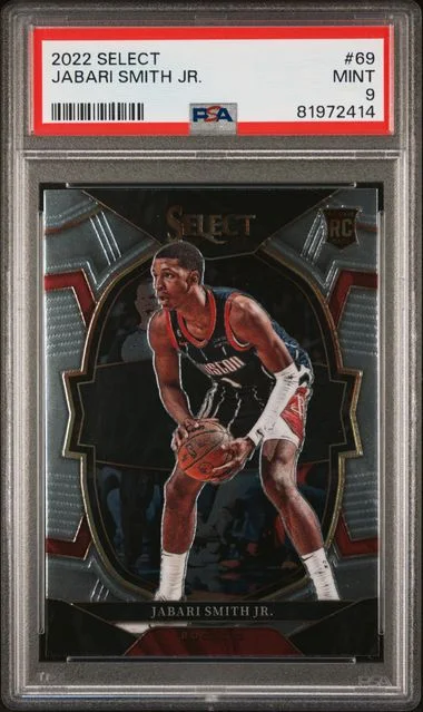 2022 Panini Select Jabari Smith Jr. #69 card image
