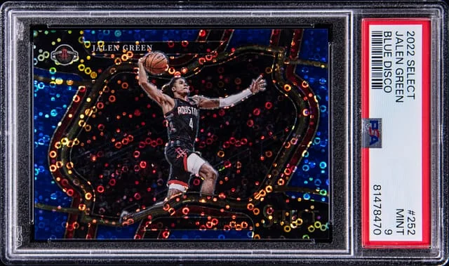 2022 Panini Select Jalen Blue Disco #252 card image