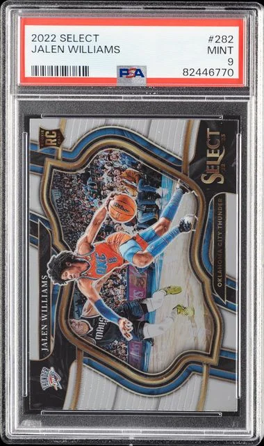 2022 Panini Select Jalen Williams #282 card image
