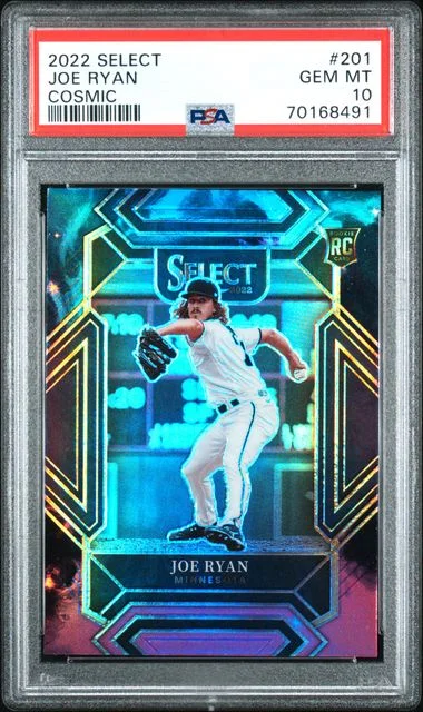 2022 Panini Select Joe Ryan Cosmic #201 card image