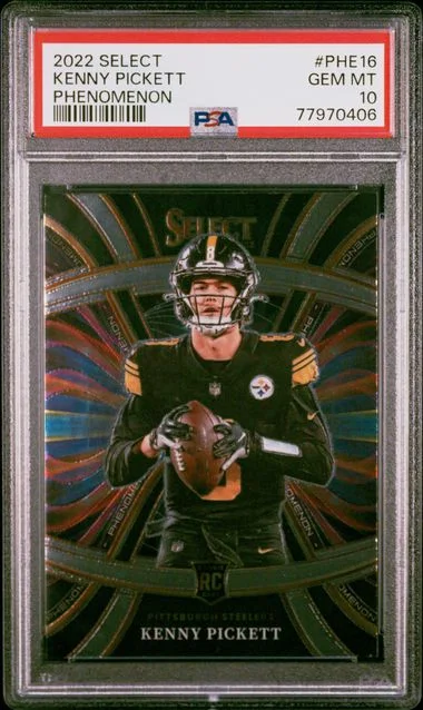 2022 Panini Select Kenny Pickett Phenomenon #Phe16 card image