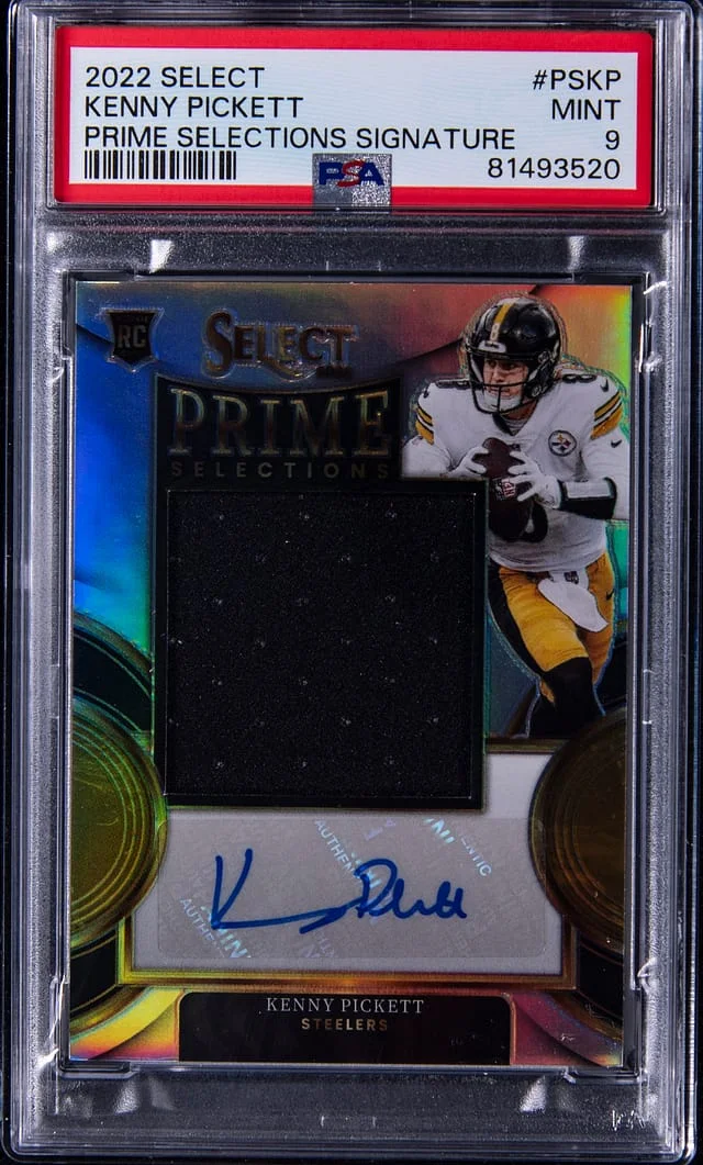 2022 Panini Select Kenny Pickett Prime Selection Signatures #PSKP card image