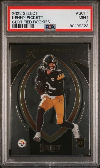 2022 Panini Select Kenny Pickett Select Certified Rookies #SCR1 card image
