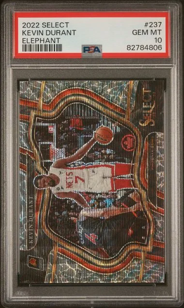 2022 Panini Select Kevin Durant Elephant #237 card image