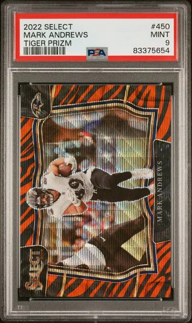 2022 Panini Select Mark Andrews Tiger Prizm #450 card image