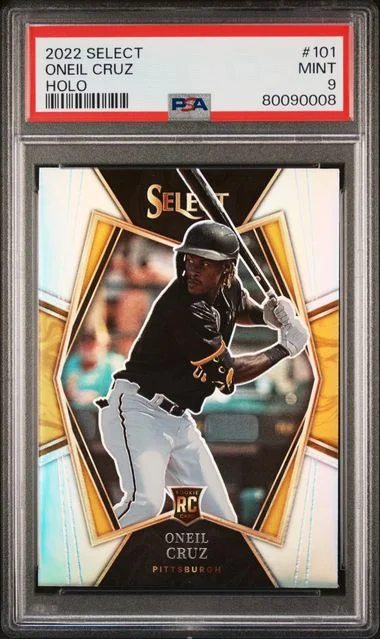 2022 Panini Select Oneil Cruz Holo #101 card image