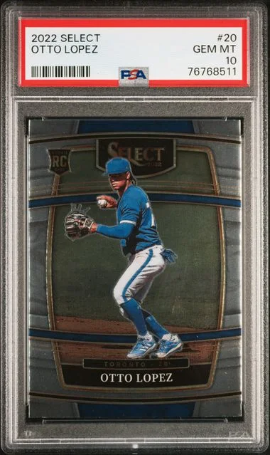 2022 Panini Select Otto Lopez #20 card image