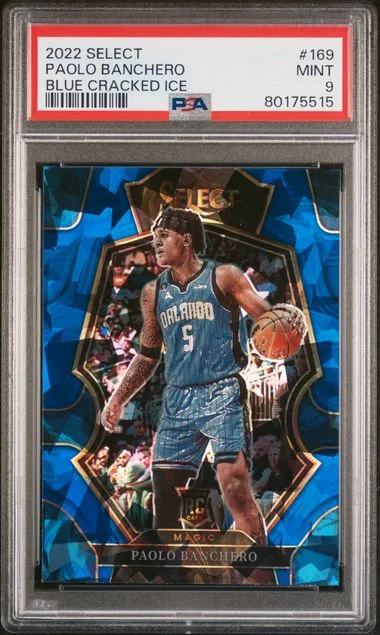 2022 Panini Select Paolo Banchero Blue #169 card image