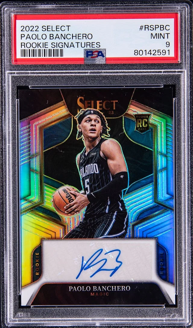 2022 Panini Select Paolo Banchero Signatures #RSPBC card image