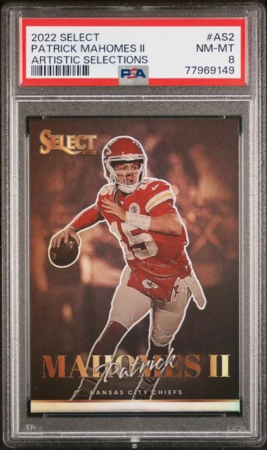 2022 Panini Select Patrick Mahomes II Artistic Selections #As2 card image