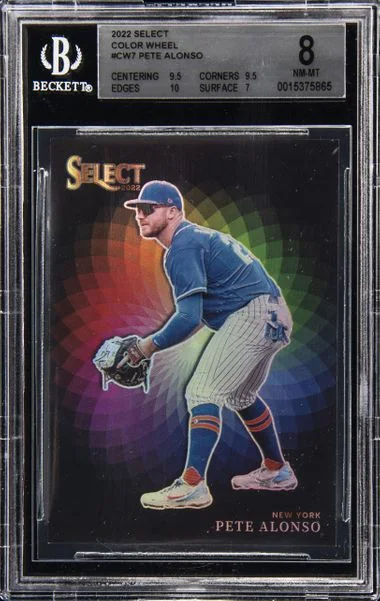 2022 Panini Select Pete Alonso Color Wheel #CW7 card image