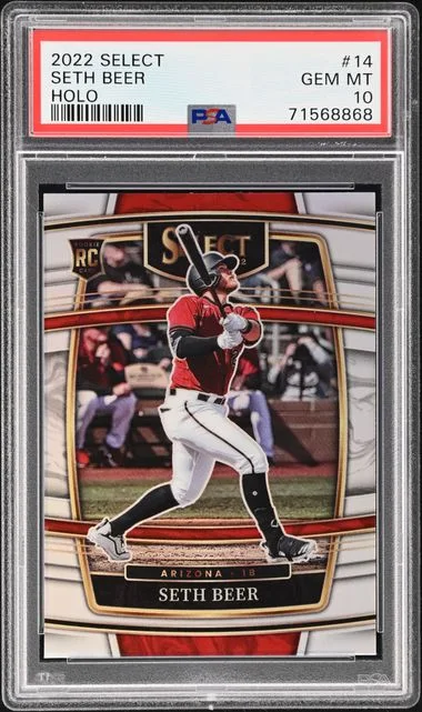 2022 Panini Select Seth Beer Holo #14 card image