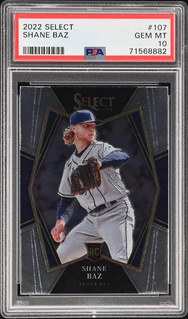 2022 Panini Select Shane Baz #107 card image