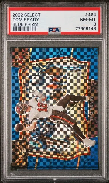2022 Panini Select Tom Brady Black Prizm #464 card image