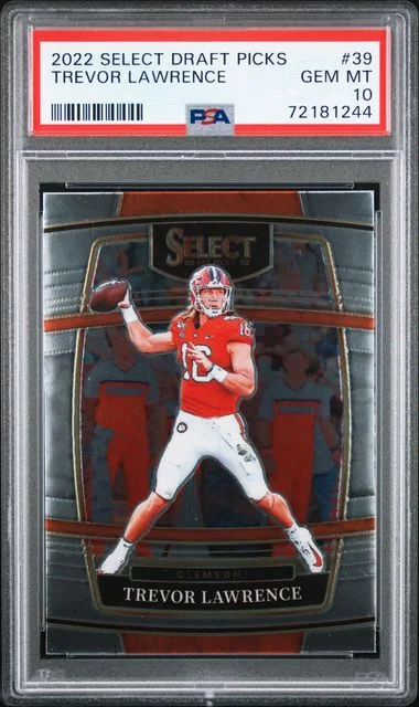 2022 Panini Select Trevor Lawrence #39 card image