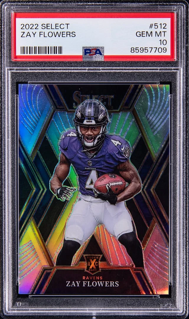 2022 Panini Select Zay Flowers #512 card image