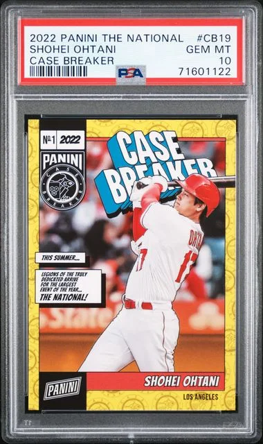 2022 Panini Shohei Ohtani The National Case Breaker #Cb19 card image