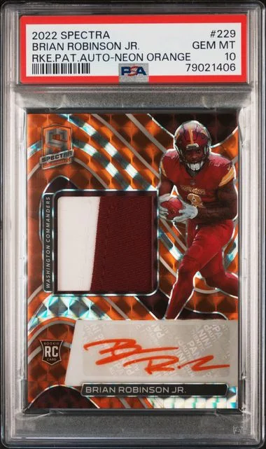 2022 Panini Spectra Brian Robinson Jr. #229 card image