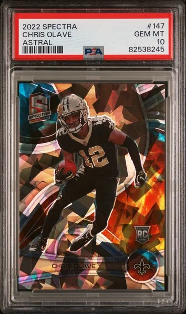 2022 Panini Spectra Chris Olave Astral #147 card image