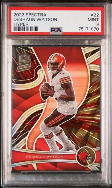 2022 Panini Spectra Deshaun Watson Hyper #22 card image