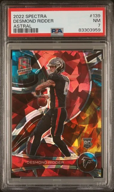 2022 Panini Spectra Desmond Ridder Astral #139 card image