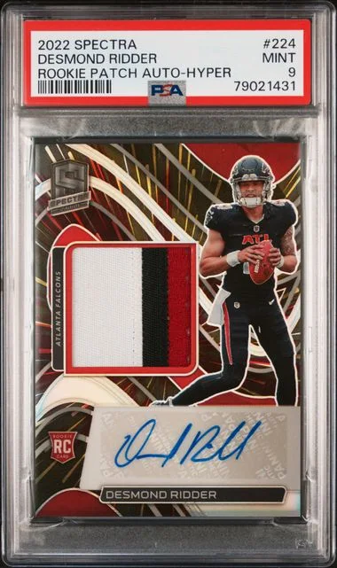 2022 Panini Spectra Desmond Ridder #224 card image