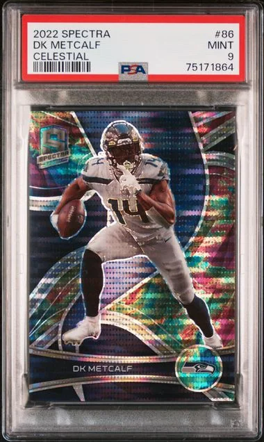 2022 Panini Spectra DK Metcalf Celestial #86 card image